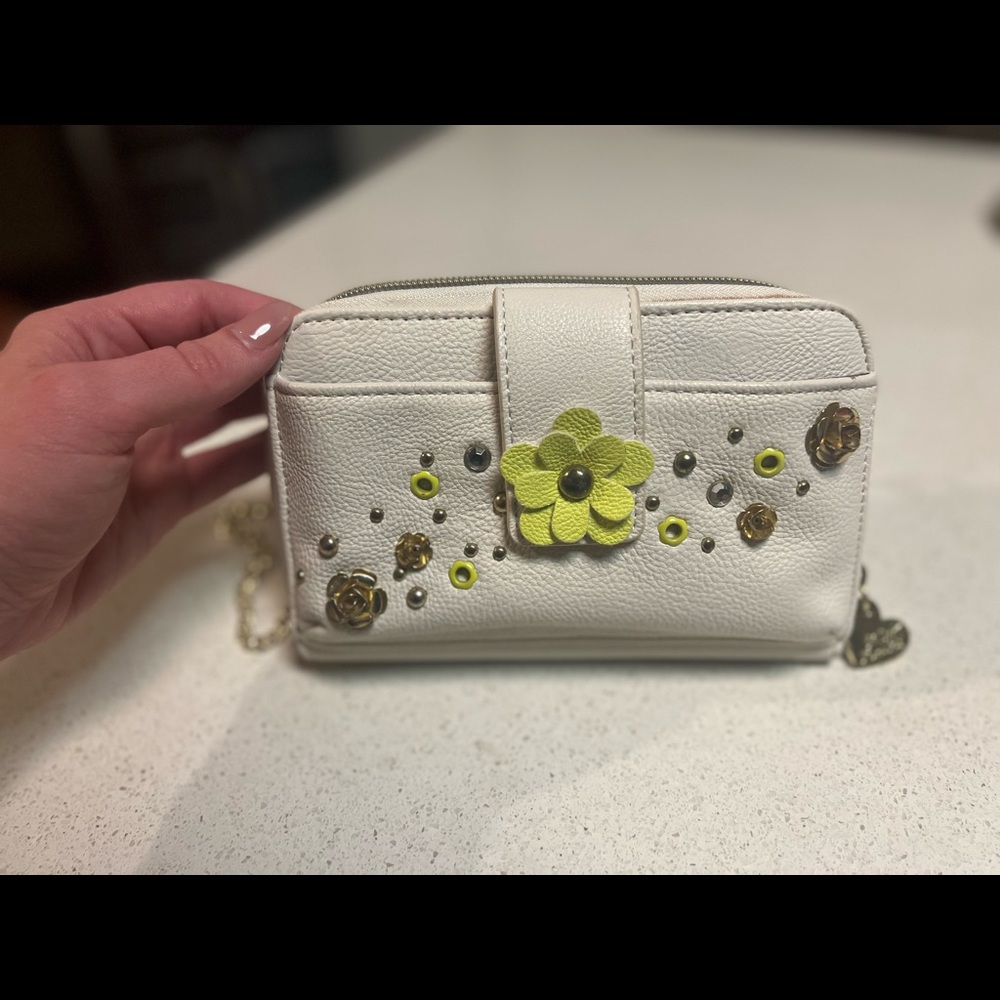 Betsy Johnson Flower Crossbody